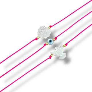 My Spirit Is Protected and Free — Mother of Pearl Bracelets - Georgina Nicol