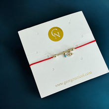 Load image into Gallery viewer, My Vision Is Clear, My Energy Protected — Evil Eye Red String Bracelet - Georgina Nicol
