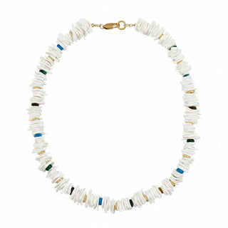 Natural Shell Beaded Necklace - Georgina Nicol