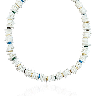 Natural Shell Beaded Necklace - Georgina Nicol