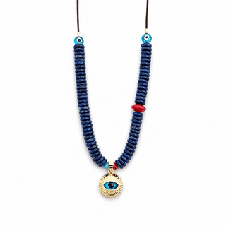 Nazar Lapis Lazuli Necklace - Georgina Nicol