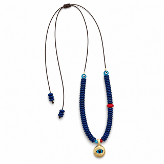 Nazar Lapis Lazuli Necklace - Georgina Nicol