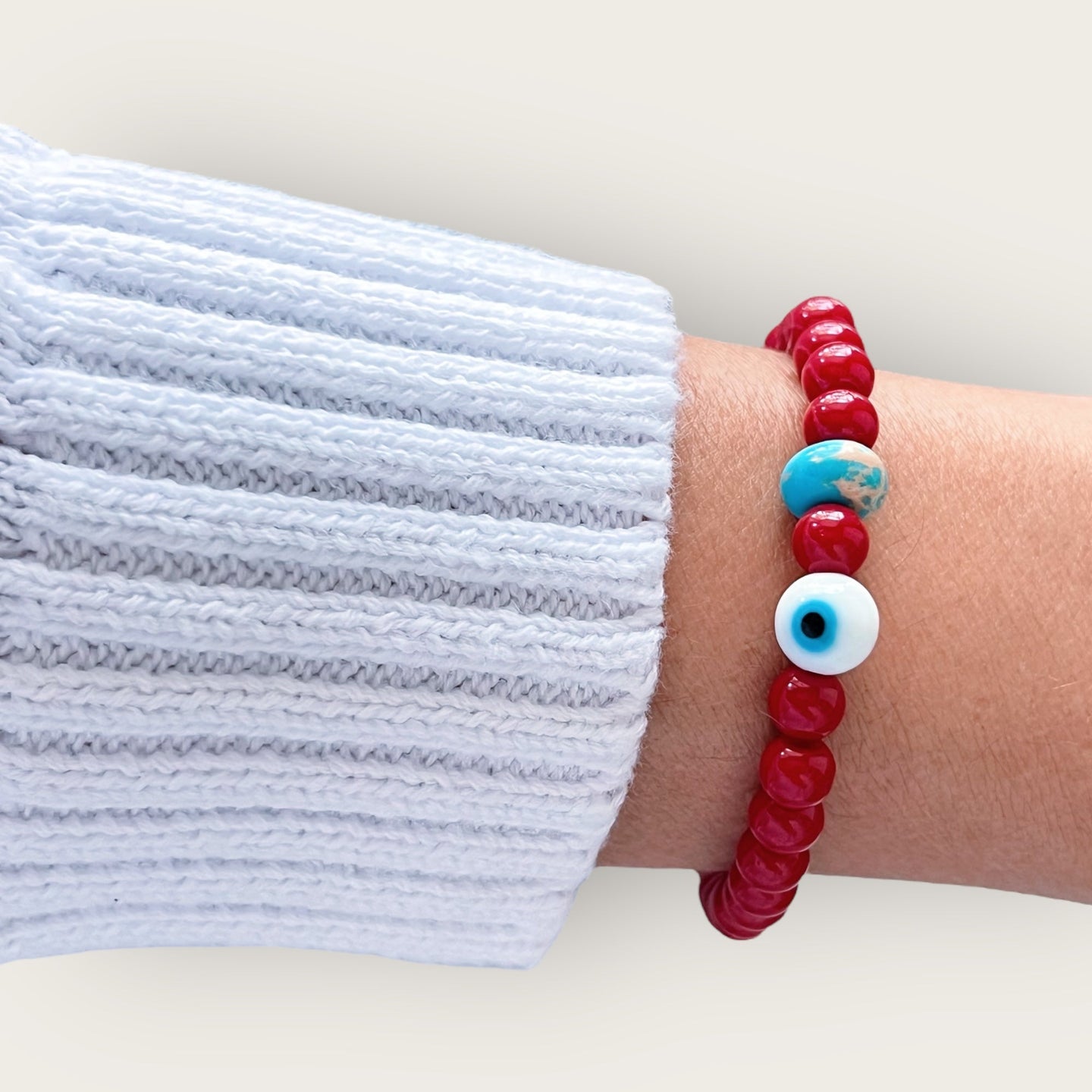 Negative Energy Can’t Touch Me — Evil Eye Protection Bracelet - Georgina Nicol