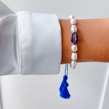 Load image into Gallery viewer, Ocean Blessing – Pearl &amp; Cowrie Shell Bracelet for Calm &amp; Confidence - Georgina Nicol
