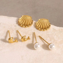 Load image into Gallery viewer, Ocean Treasures – 3 - Pair Earrings Set - Georgina Nicol
