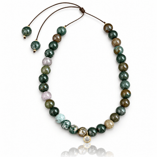 Olivia Multicolor Gemstone Necklace. - Georgina Nicol