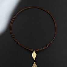 Load image into Gallery viewer, One for you One for me - Half Heart Cord Necklace - Georgina Nicol
