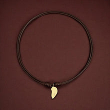 Load image into Gallery viewer, One for you One for me - Half Heart Cord Necklace - Georgina Nicol
