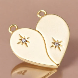 One for you One for me - Half Heart Cord Necklace - Georgina Nicol