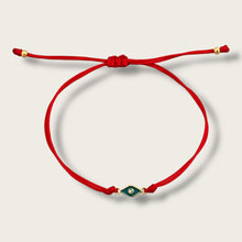 Load image into Gallery viewer, Only Good Energy Reaches Me — Evil Eye Red String Bracelet - Georgina Nicol
