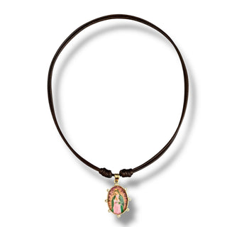 Our Lady of Guadalupe Cord Necklace - Georgina Nicol