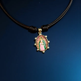 Our Lady of Guadalupe Cord Necklace - Georgina Nicol