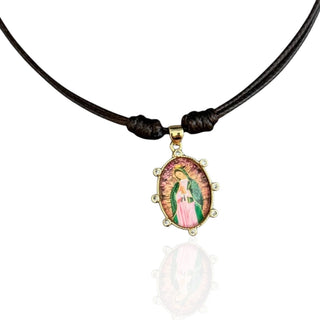 Our Lady of Guadalupe Cord Necklace - Georgina Nicol
