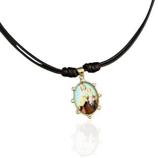Our Lady of Mount Carmel Cord Necklace - Georgina Nicol