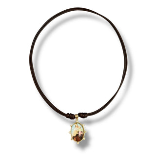 Our Lady of Mount Carmel Cord Necklace - Georgina Nicol