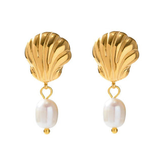 Oyster Pearl Earrings - Georgina Nicol