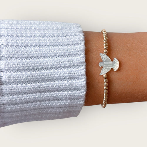 Peace Fills My Soul — Holy Spirit Gold Bracelet - Georgina Nicol