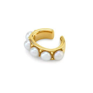 Pearl Hoop Ear Cuff - Georgina Nicol