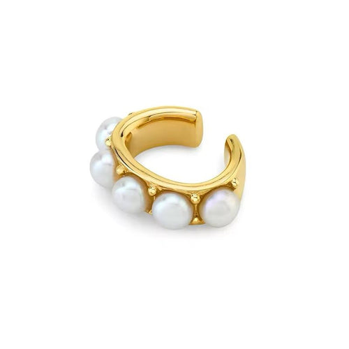 Pearl Hoop Ear Cuff - Georgina Nicol