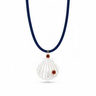Pearla Shell Cord Necklace - Georgina Nicol