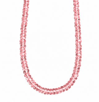 Pink Crystal Quartz Necklace - Georgina Nicol