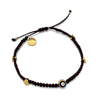 Protected by Ancient Symbols — Evil Eye & Hamsa Bracelet - Georgina Nicol