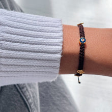 Load image into Gallery viewer, Protected by Ancient Symbols — Evil Eye &amp; Hamsa Bracelet - Georgina Nicol
