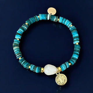 Protected by Faith and Light – Saint Benedict One - of - a - Kind Bracelet - Georgina Nicol