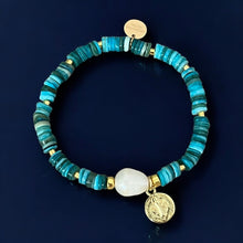 Load image into Gallery viewer, Protected by Faith and Light – Saint Benedict One - of - a - Kind Bracelet - Georgina Nicol
