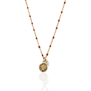 Protected by Grace Saint Benedict Necklace - Georgina Nicol