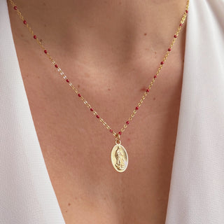 Protected by Grace Virgin Necklace - Georgina Nicol