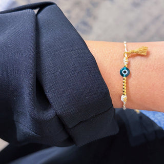 Protected Energy Evil Eye Bracelet - Georgina Nicol