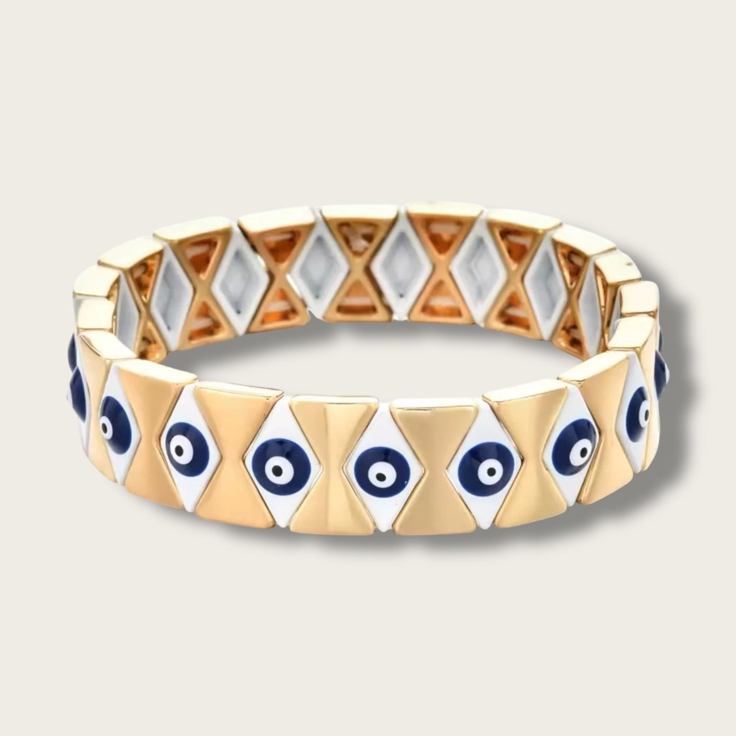 Protected & Radiant – Evil Eye Bracelet for Positive Vibes - Georgina Nicol