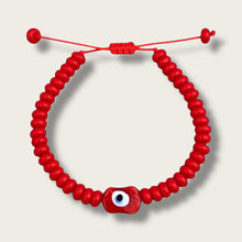 Load image into Gallery viewer, Protection, Energy &amp; Strength – Red Evil Eye Bracelet – Limited Edition - Georgina Nicol
