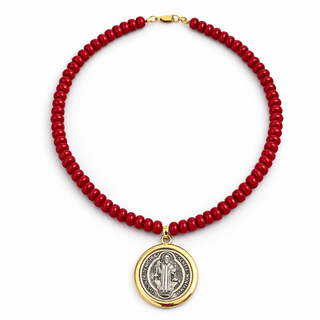 Protection & Faith Saint Benedict Necklace - Georgina Nicol