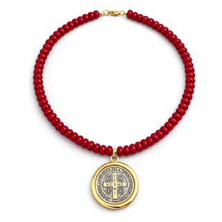 Protection & Faith Saint Benedict Necklace - Georgina Nicol