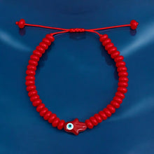 Load image into Gallery viewer, Protection &amp; Good Energy – Red Hamsa Evil Eye Bracelet – Limited Edition - Georgina Nicol

