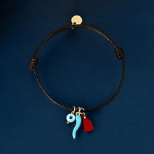 Load image into Gallery viewer, Protection, Good Fortune &amp; Divine Blessings — Cornicello, Evil Eye &amp; Tassel Bracelet - Georgina Nicol
