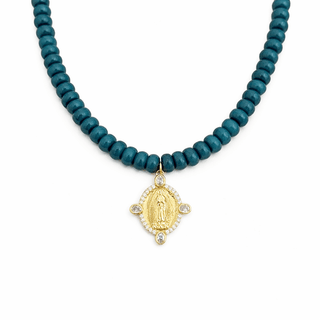 Protection Guadalupe Virgin Necklace - Georgina Nicol