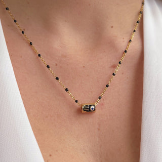 Protection Hamsa Evil Eye Necklace - Georgina Nicol
