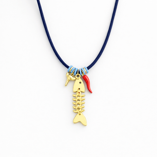 Protection, Luck, Abundance & Power Cord Necklace - Georgina Nicol