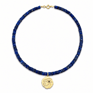 Protection, Power & Inner Wisdom Lapis Lazuli Eye of Horus Necklace - Georgina Nicol