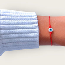 Load image into Gallery viewer, Protection &amp; Spiritual Strength – Red String Evil Eye Bracelet - Georgina Nicol
