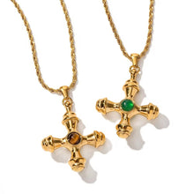 Load image into Gallery viewer, Protection Vintage Cross Necklace - Georgina Nicol
