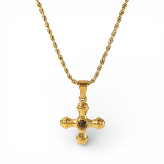 Protection Vintage Cross Necklace - Georgina Nicol