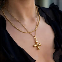 Load image into Gallery viewer, Protection Vintage Cross Necklace - Georgina Nicol
