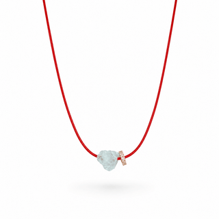 Raw Aquamarine Necklace - Georgina Nicol