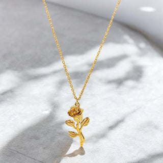 Rose Pendant Necklace - Georgina Nicol