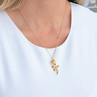 Rose Pendant Necklace - Georgina Nicol