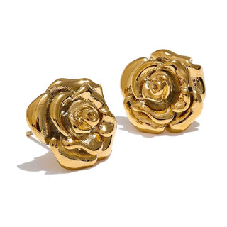 Rose Stud Earrings - Georgina Nicol